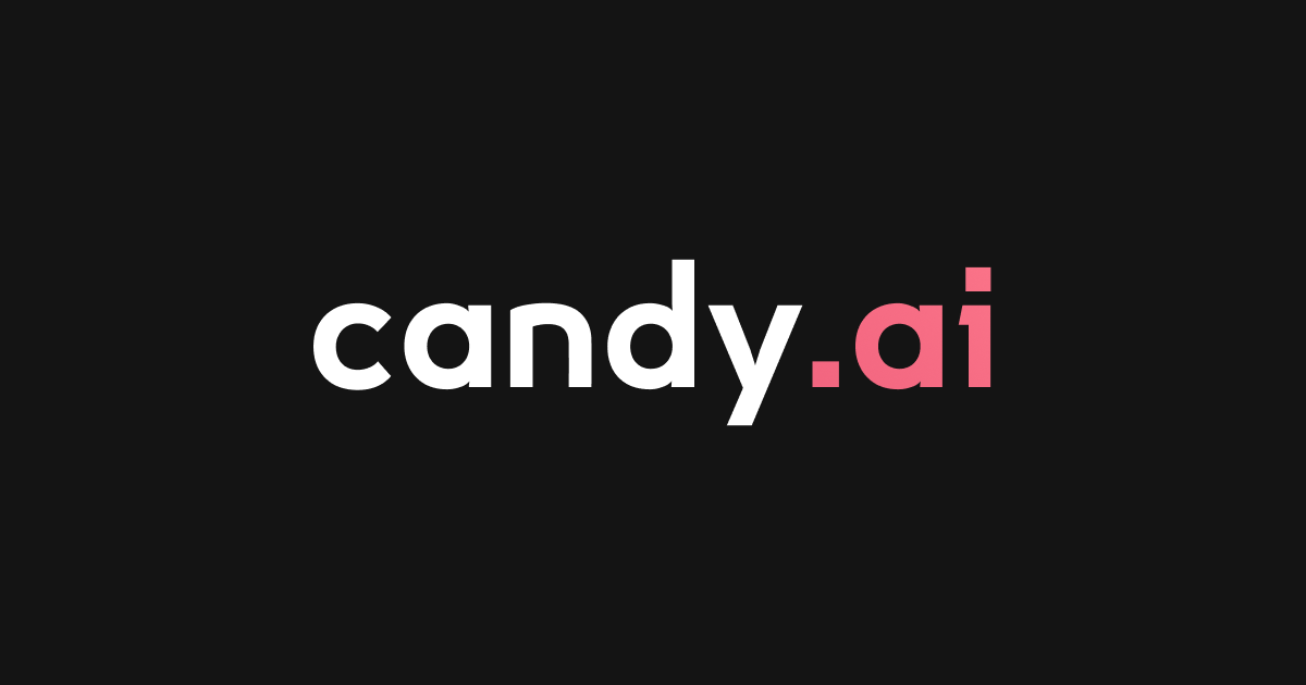 Candy AI official promotional card